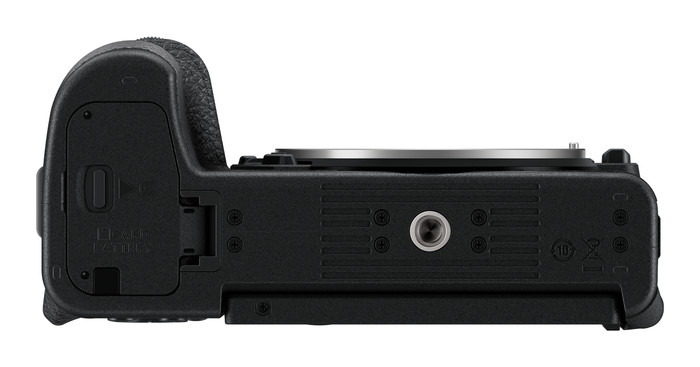 Nikon Z30 + 16-50mm Vlogkit onderkant