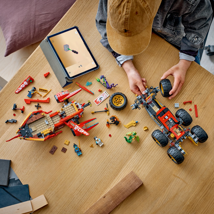 LEGO Ninjago Land-Bounty 71869 product in gebruik