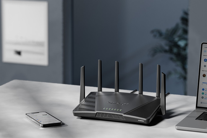 Synology RT6600ax product in use