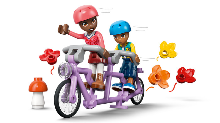 LEGO Friends Gezellige Boshut in de Herfst 42705 detail