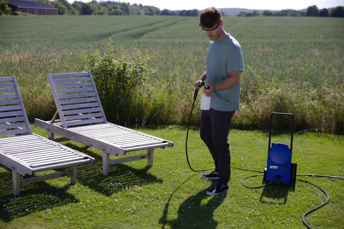 Nilfisk Core 125-5 Car & Home Pakket product in gebruik