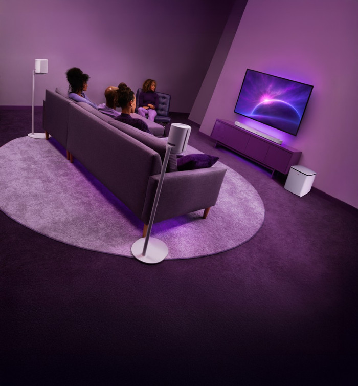 Bose Lifestyle Ultra Subwoofer Wit product in gebruik