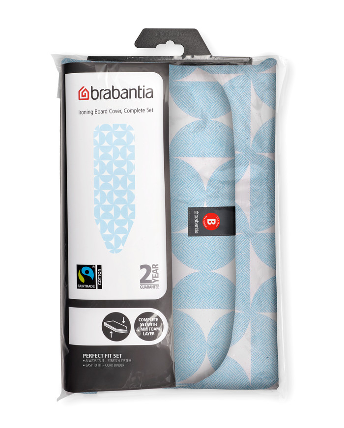 Brabantia Strijkplankhoes B 124 x 38 cm Fresh Breeze verpakking