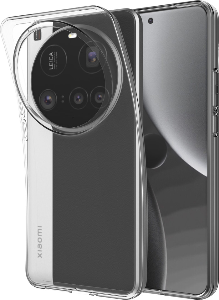 Just in Case Soft Design Xiaomi 17 Ultra Back Cover Transparant samengesteld product