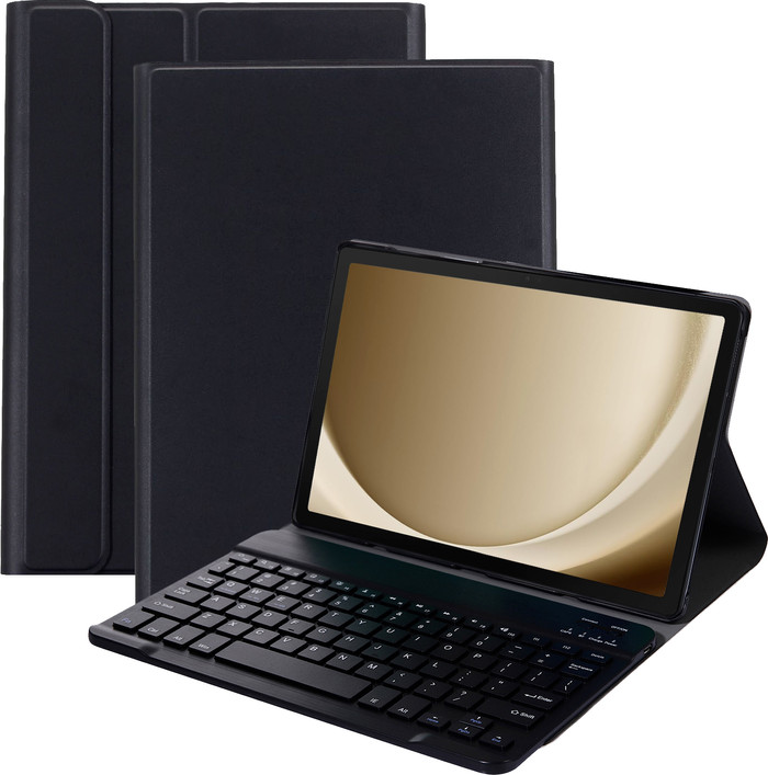Just in Case Premium Samsung Galaxy Tab A9 Plus Étui Clavier AZERTY Noir Main Image