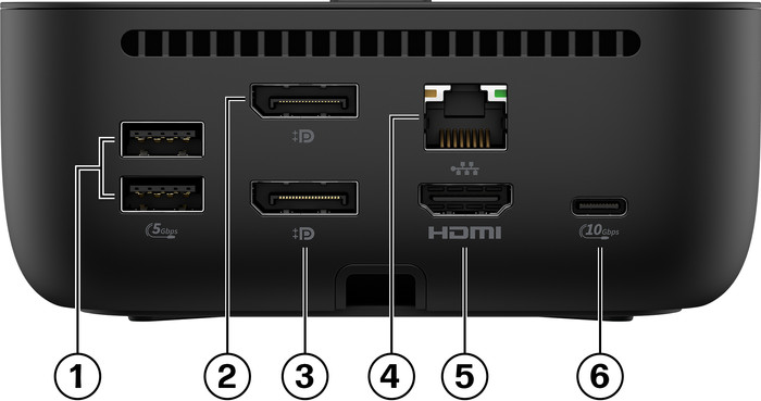 HP USB-C 100W G6 Dock 9X3V1UT detail