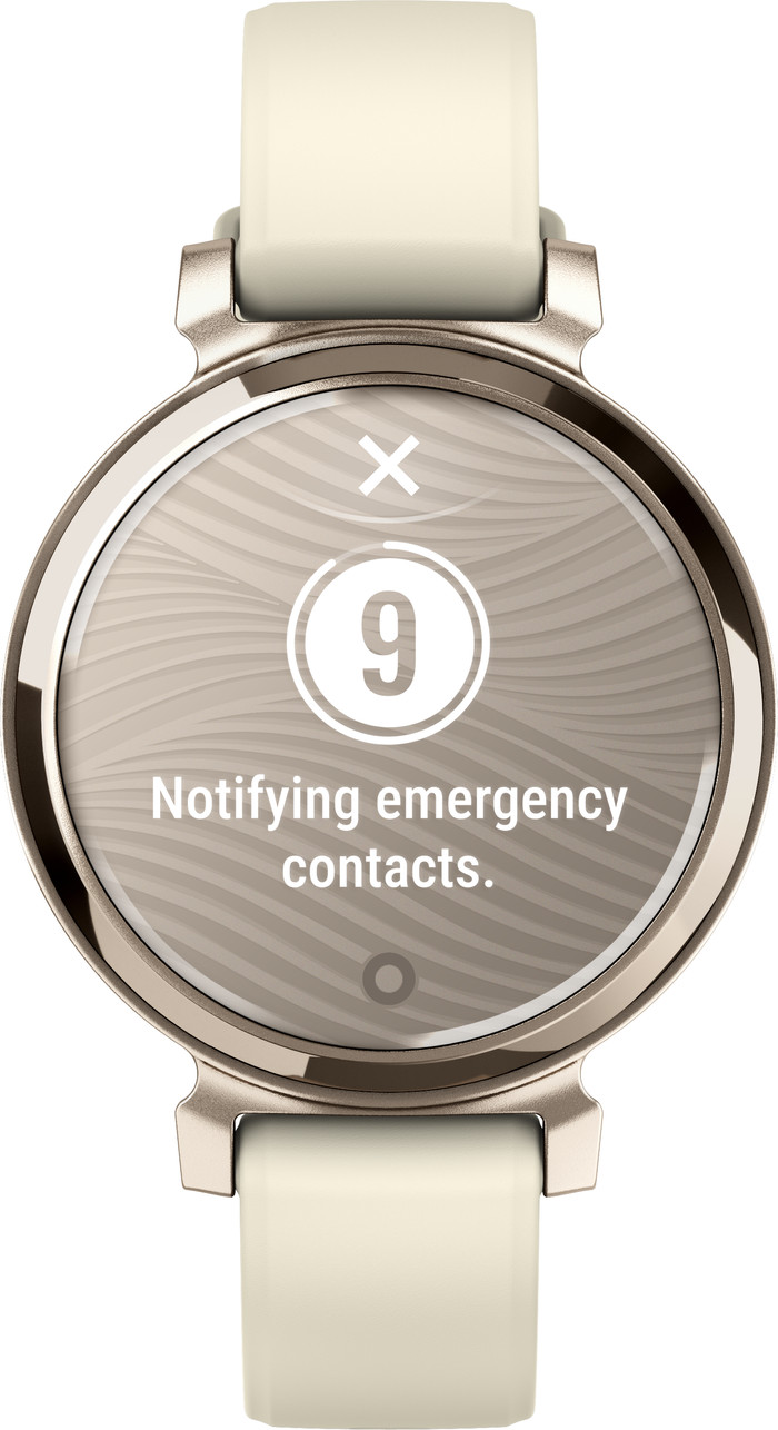 Garmin Lily 2 Crème voorkant