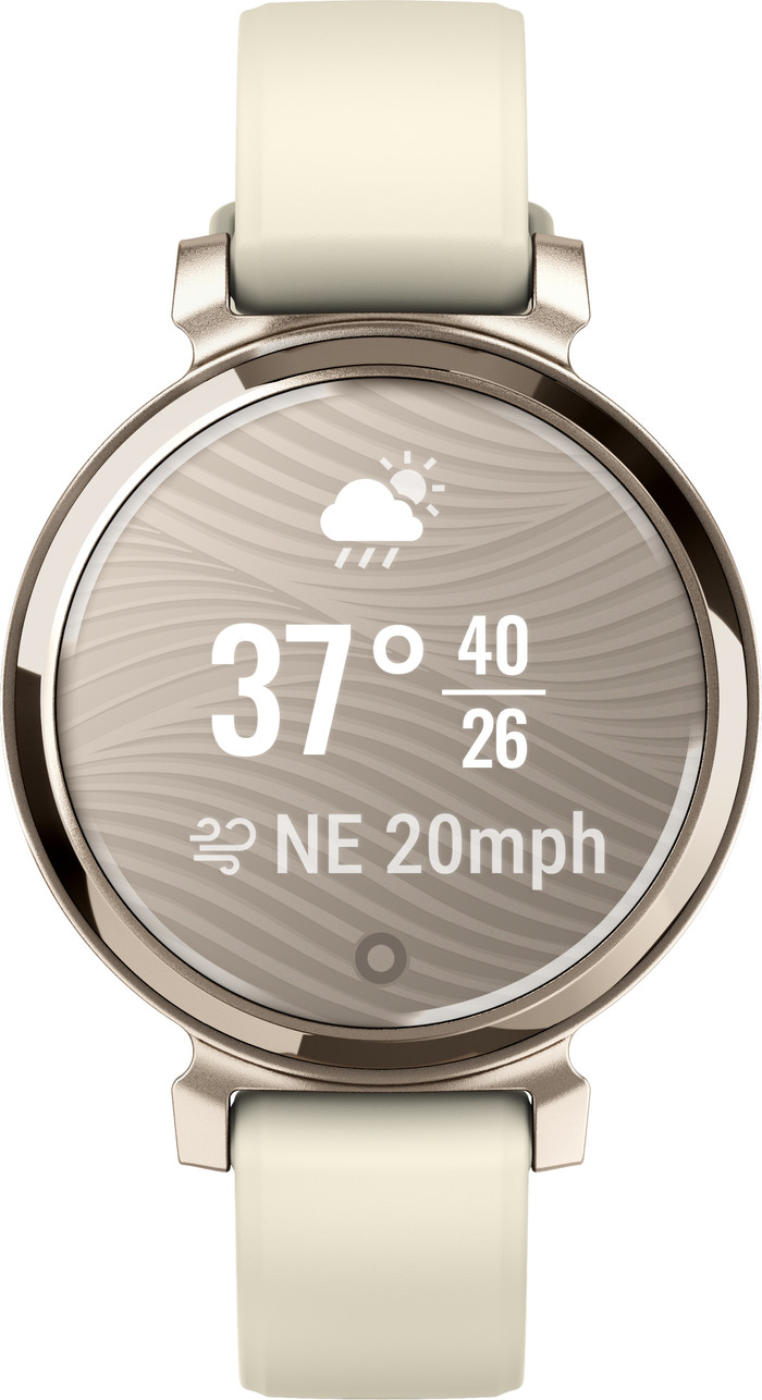 Garmin Lily 2 Crème achterkant
