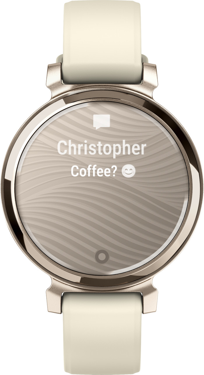 Garmin Lily 2 Crème voorkant