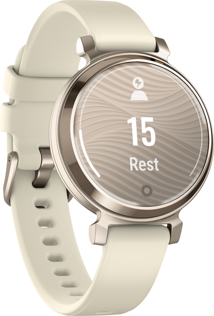 Garmin Lily 2 Crème linkerkant