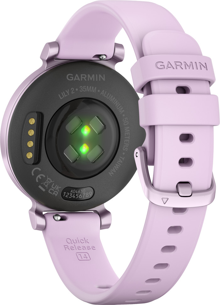 Garmin Lily 2 Purple back