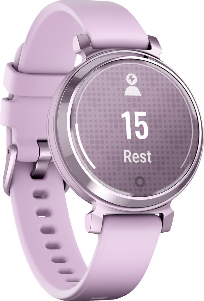 Garmin Lily 2 Purple left side