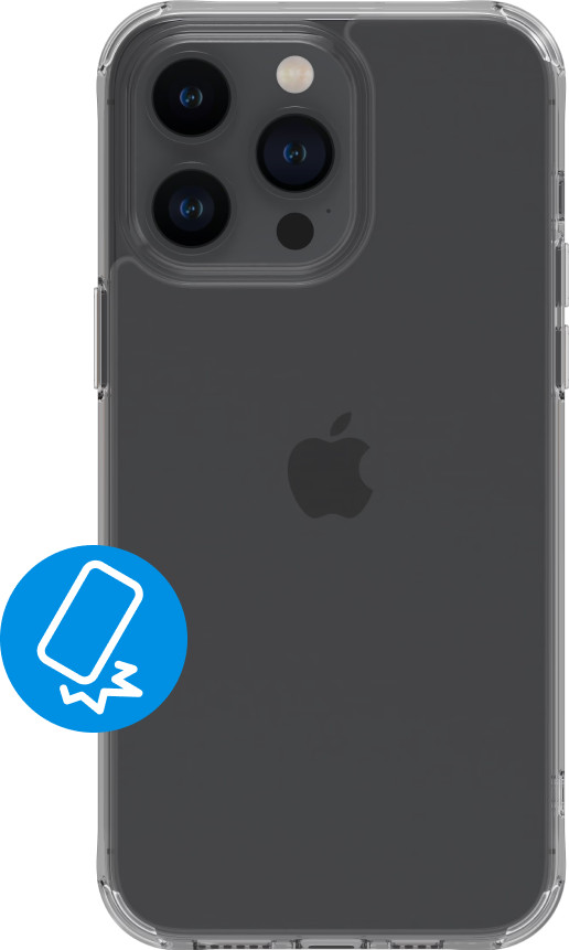 BlueBuilt Protective Back Cover iPhone 15 Pro Max Transparant Main Image