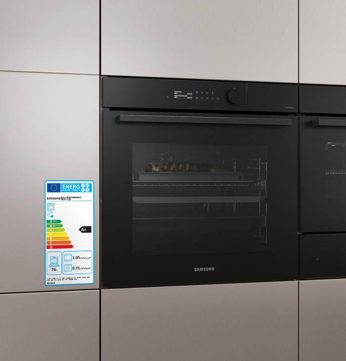 Samsung NV7B5755SAK/U1 Dual Cook Flex energielabel