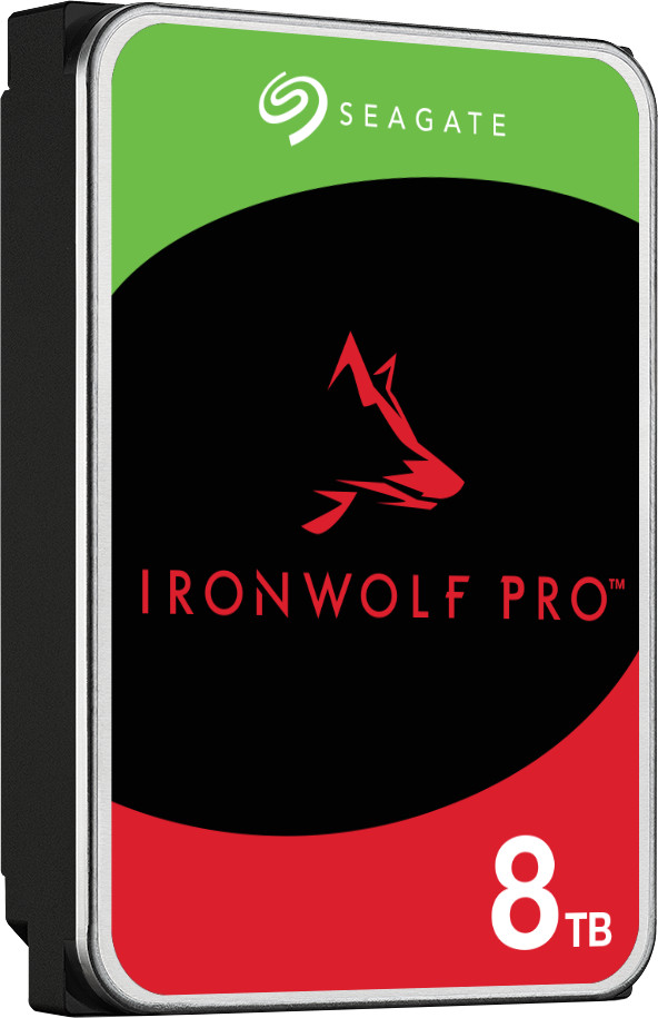 Seagate Ironwolf Pro 8 To côté gauche