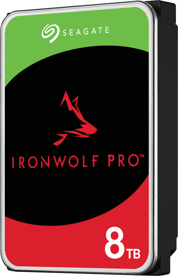 Seagate Ironwolf Pro 8 To côté droit