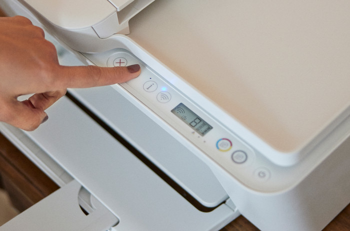 HP Deskjet 4220e + 1 set extra XL cartridges detail