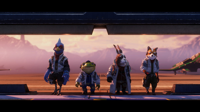 Star Fox Nintendo Switch 2 product in gebruik