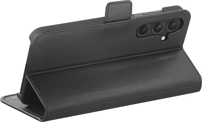 DBramante1928 Copenhagen Slim Samsung Galaxy S24 Book Case Leer Zwart achterkant