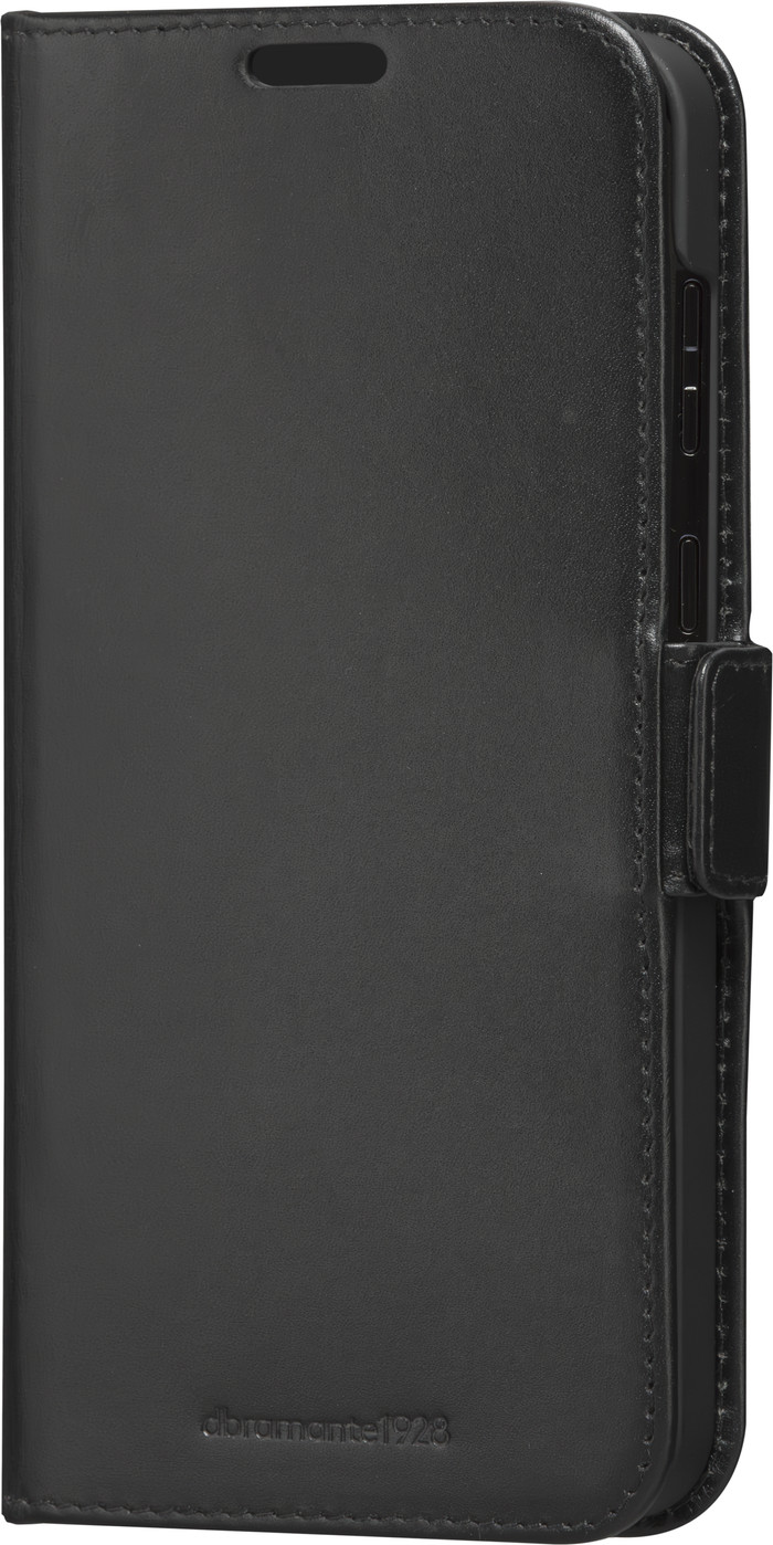 DBramante1928 Copenhagen Slim Samsung Galaxy S24 Book Case Leer Zwart rechterkant