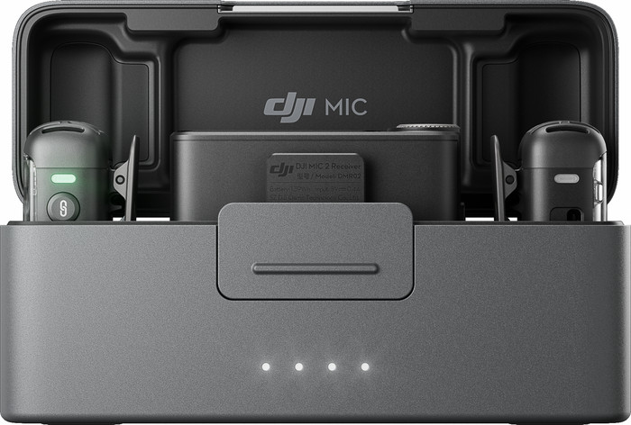 DJI Mic 2 + Boitier de Charge avant