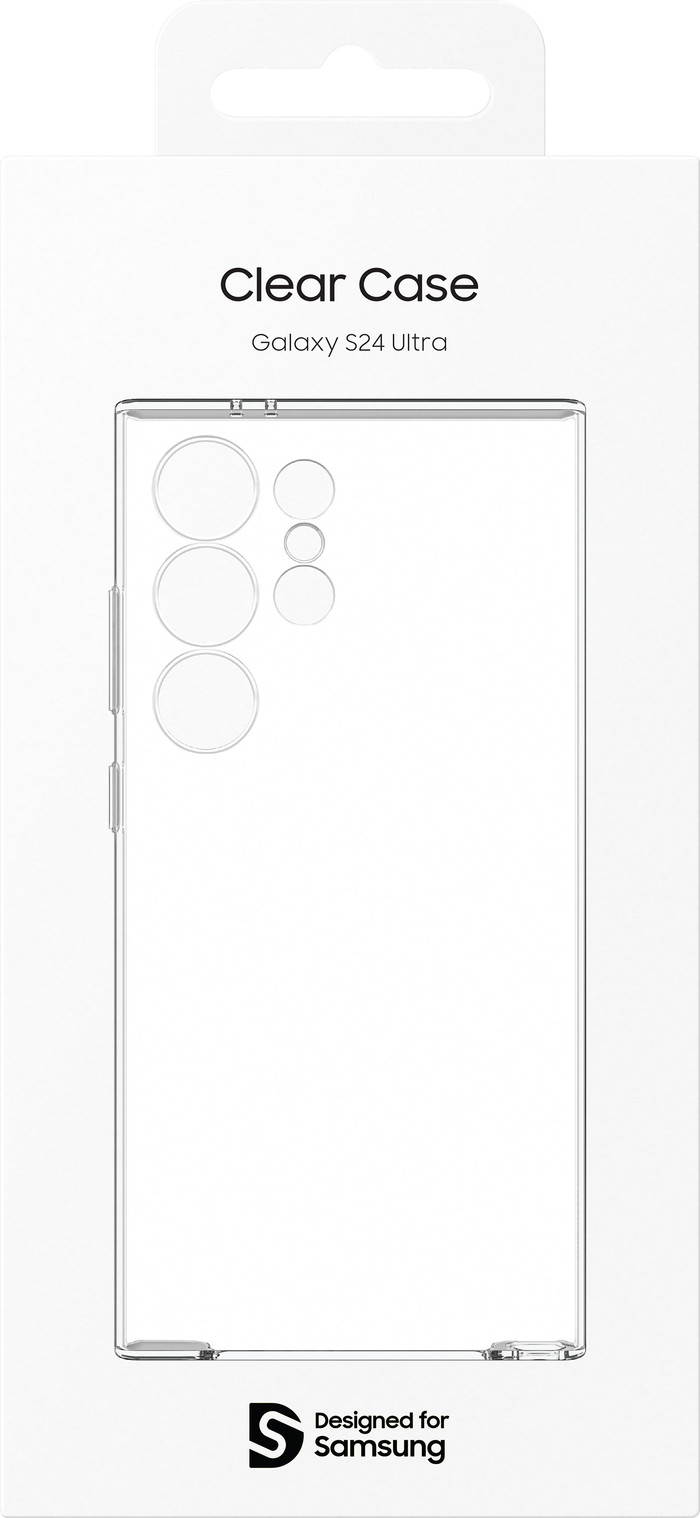 Samsung Galaxy S24 Ultra Back Cover Transparent emballage