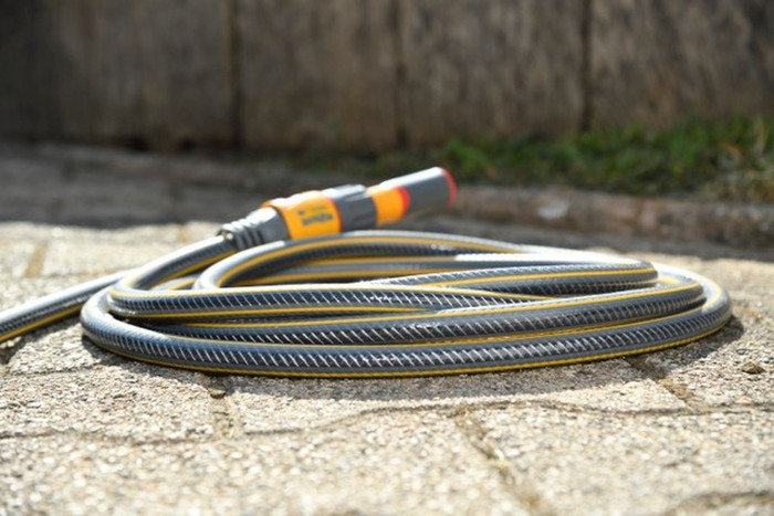 Hozelock Flexi Pro 12,5mm - 50m product in gebruik