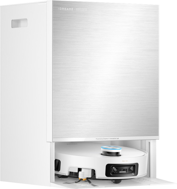 Dreame X60 Pro Ultra Matrix White linkerkant