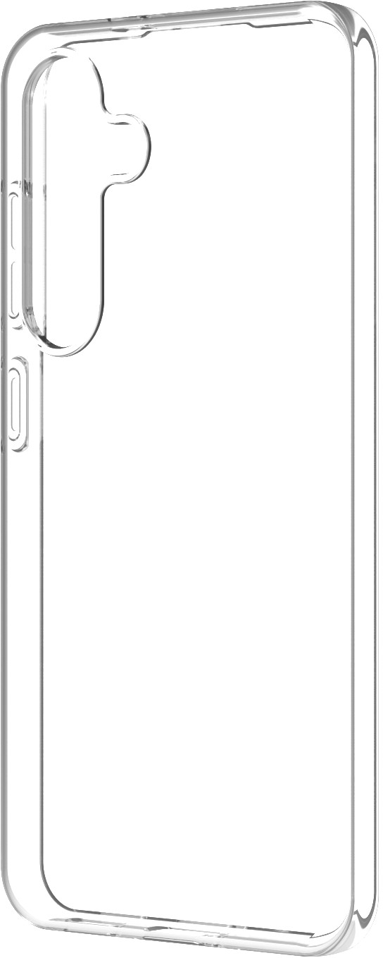 BlueBuilt Samsung Galaxy S24 Back Cover Transparent right side