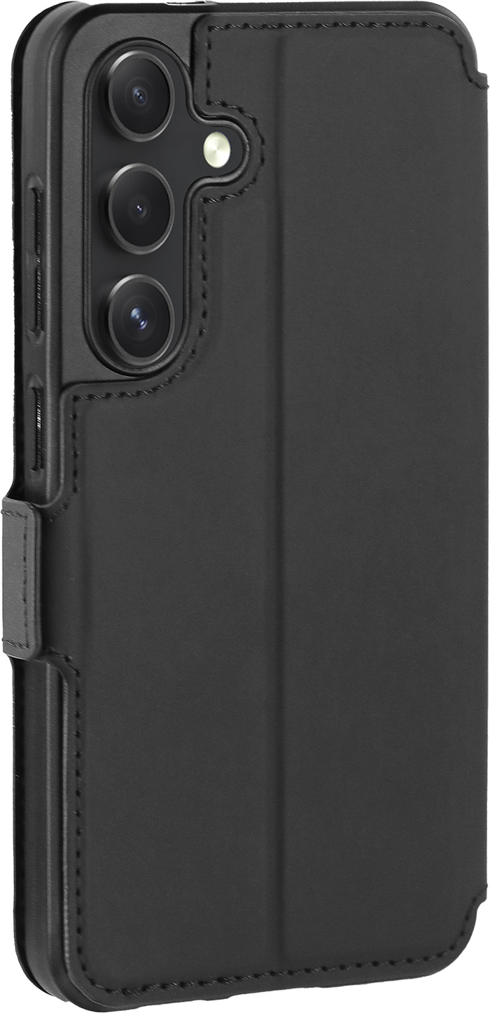 BlueBuilt Samsung Galaxy S24 Book Case Zwart linkerkant
