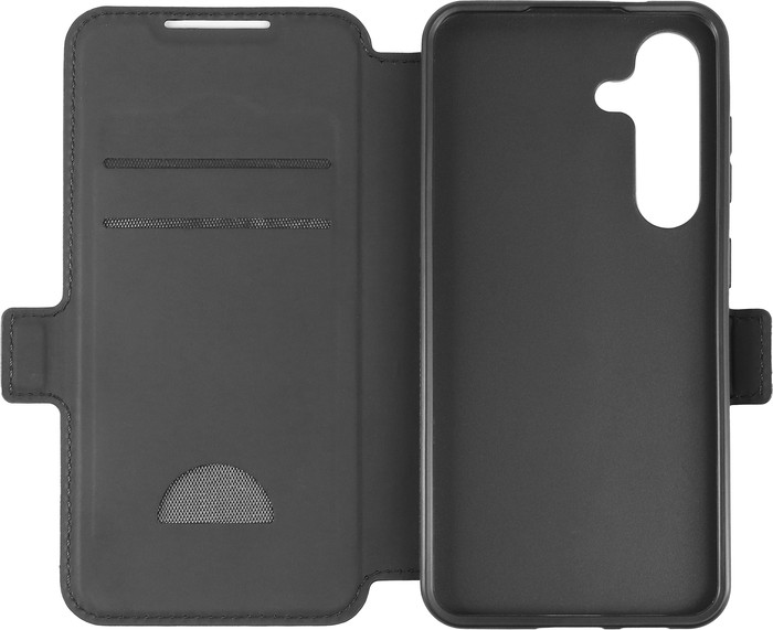 BlueBuilt Samsung Galaxy S24 Book Case Zwart voorkant