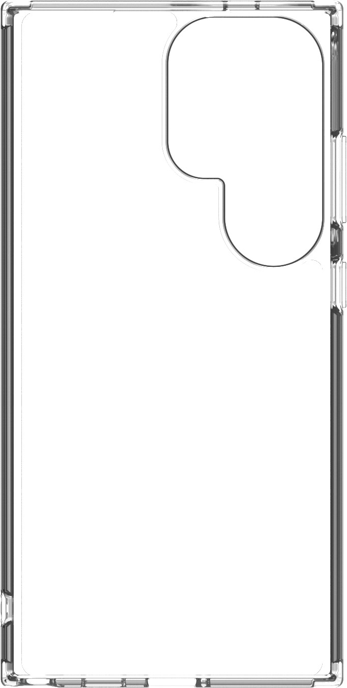 BlueBuilt Protective Back Cover Samsung Galaxy S24 Ultra Transparent avant