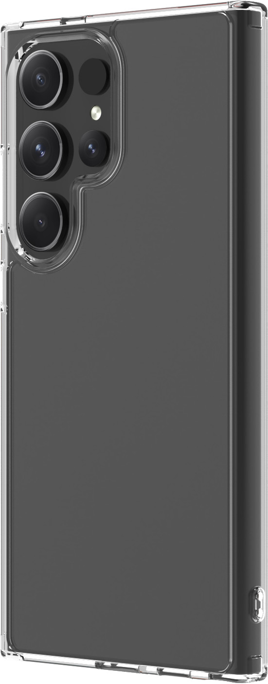 BlueBuilt Protective Back Cover Samsung Galaxy S24 Ultra Transparent côté droit