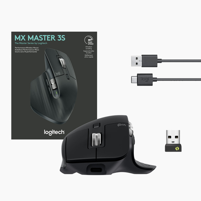 Logitech MX Master 3S Grafiet accessoire