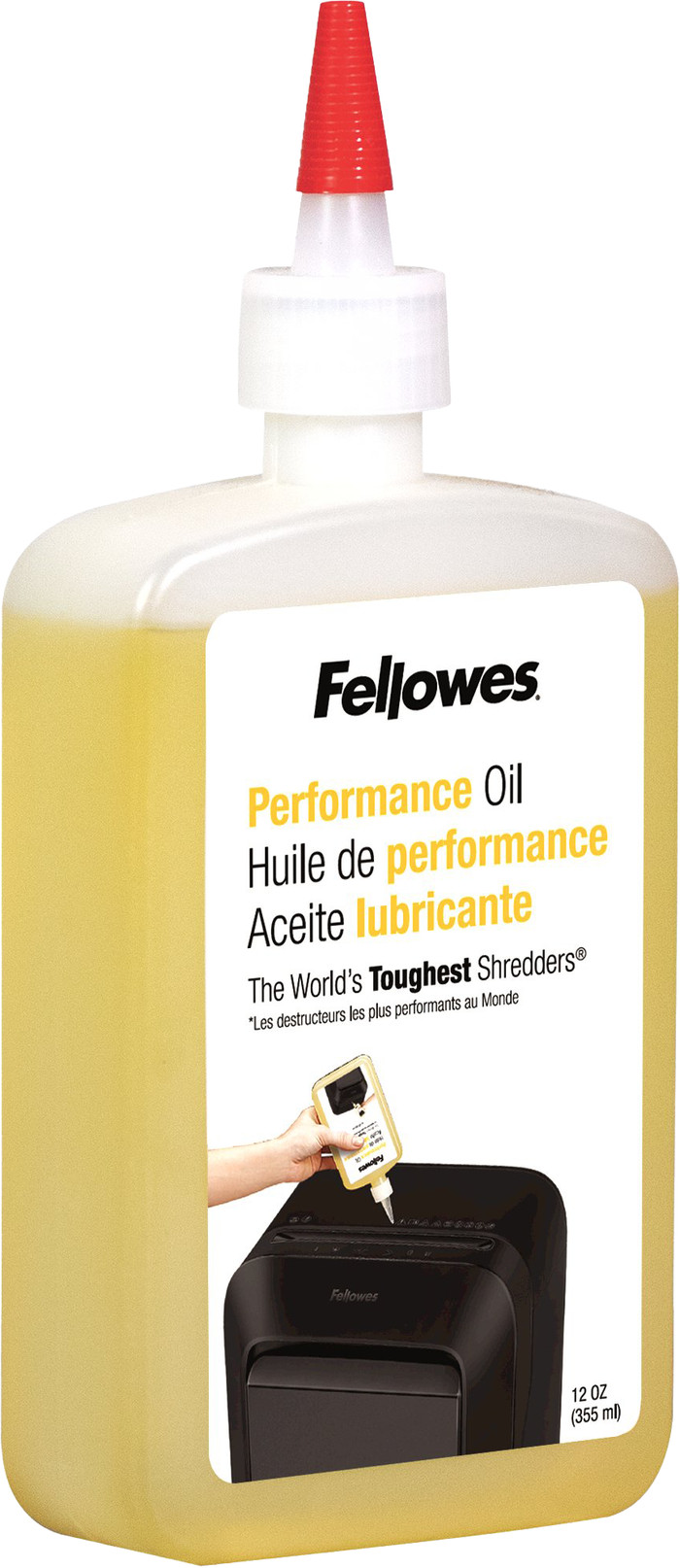 Fellowes Papiervernietigerolie (350ml) voorkant