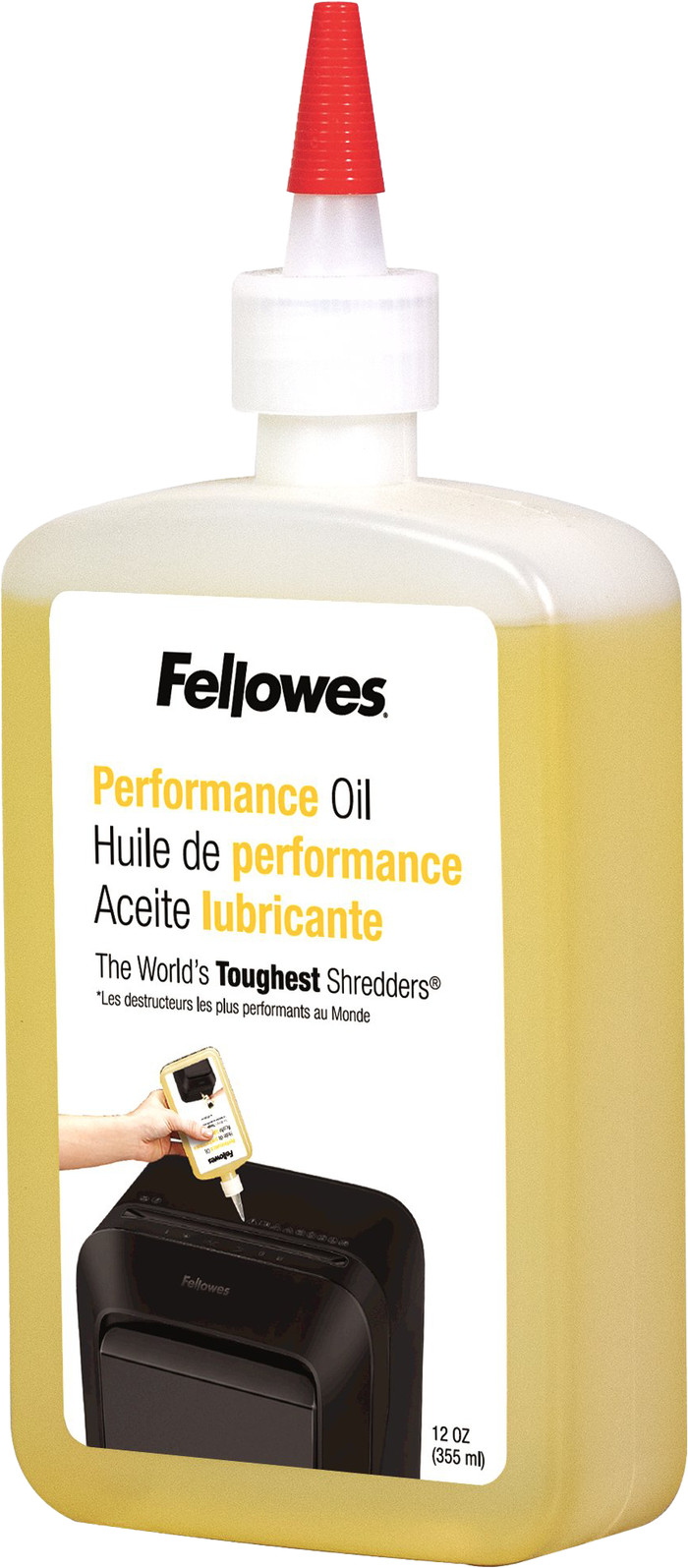 Fellowes Papiervernietigerolie (350ml) voorkant