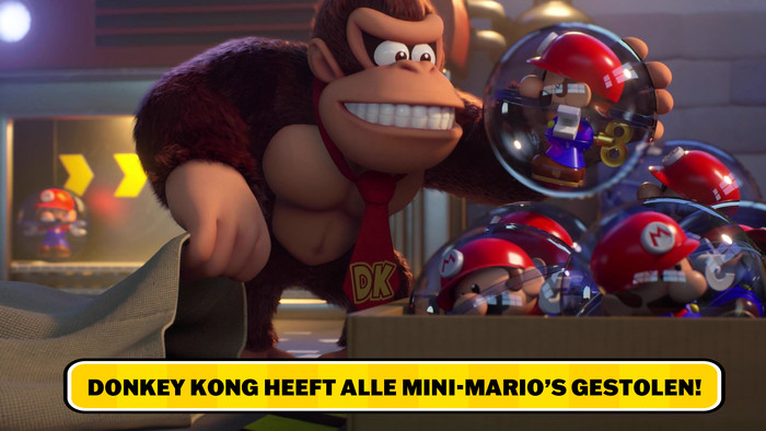 Mario vs Donkey Kong Nintendo Switch visual leverancier