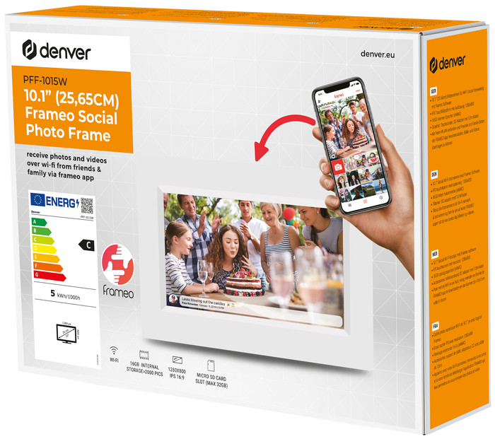 Denver PFF-1015 Blanc emballage