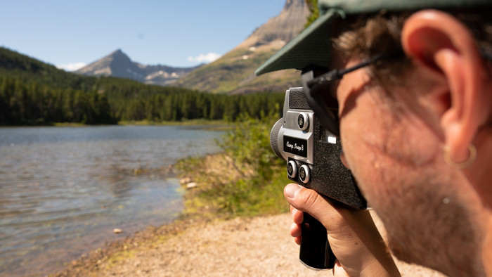 Camp Snap CS-8 Digitale Video Camera product in gebruik