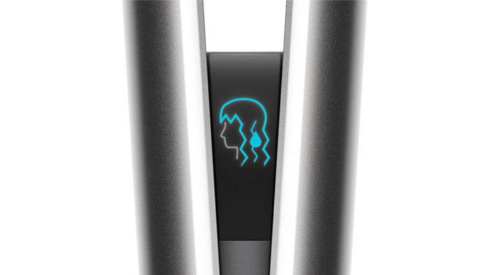 Dyson Airstrait Nickel/Cuivre détail