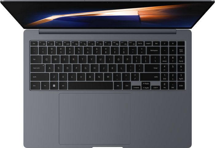 Samsung Galaxy Book4 Ultra NP960XGL-XG2NL top