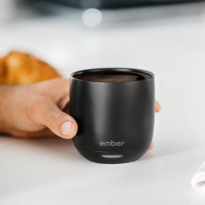 Ember Cup 178ml Black product in use