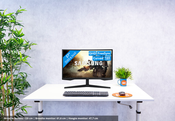 Samsung Odyssey G5 LS27CG552EUXEN visual Coolblue 1