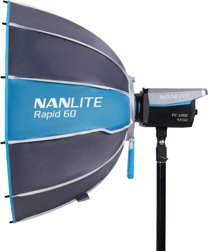 Nanlite Rapid 60 FM Mount Softbox côté droit