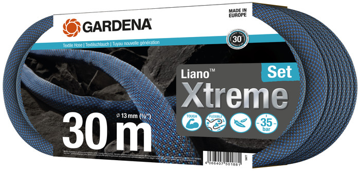 Gardena Tuyau en Textile Liano Xtreme 30 m Set avant