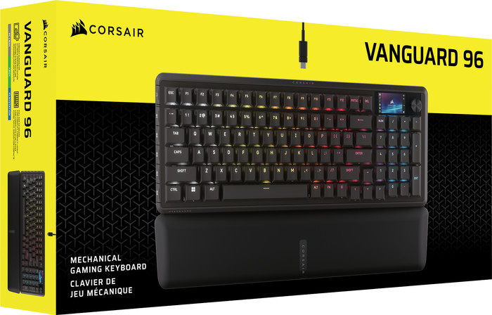Corsair Vanguard 96 Mechanisch Gaming Toetsenbord Azerty verpakking