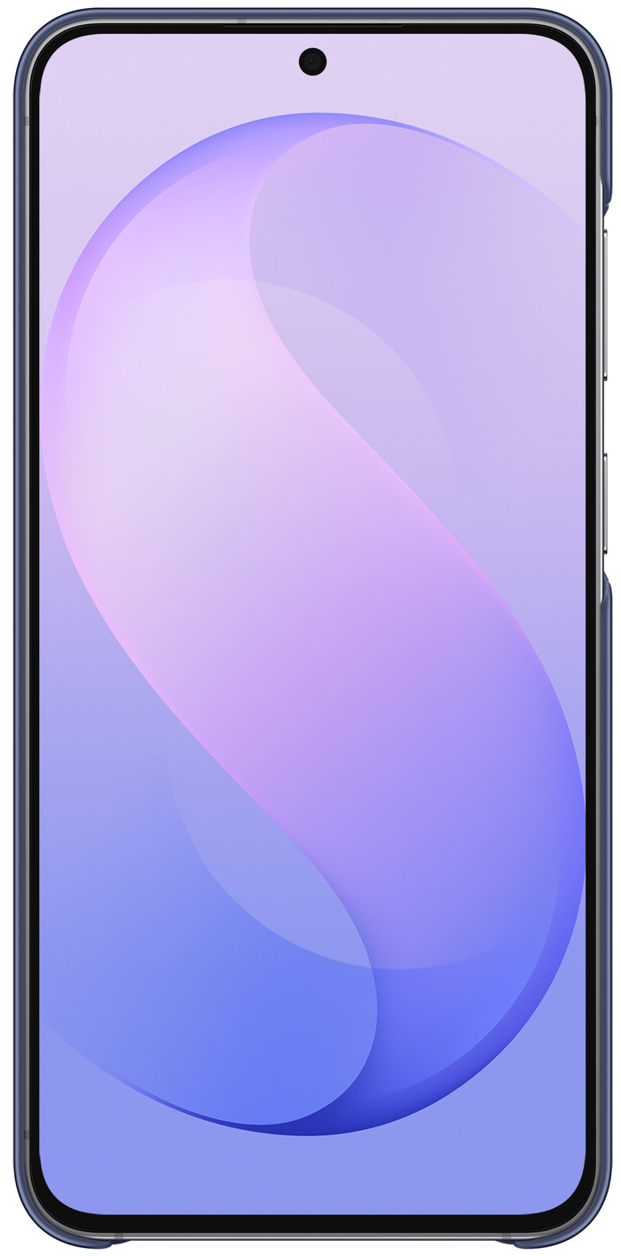 Samsung Galaxy S26 FE Silicone Slim Back Cover avec Aimant Mauve avant