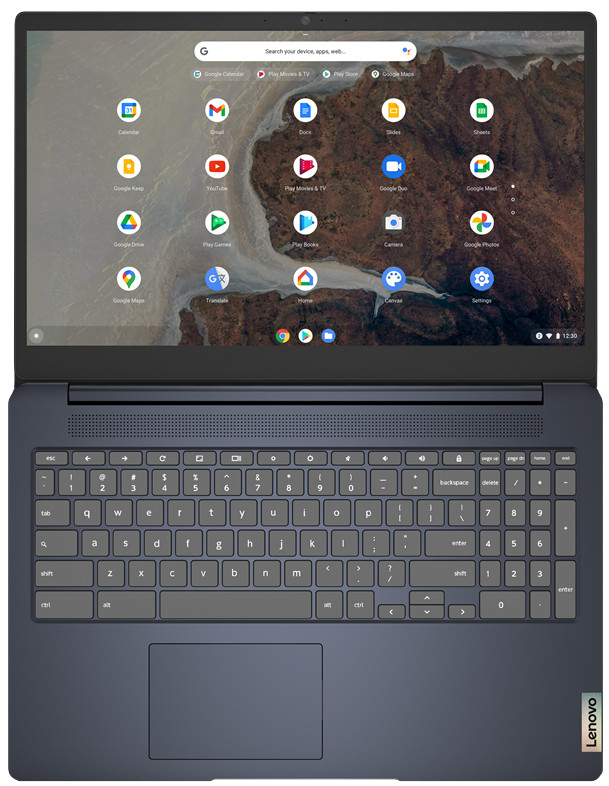 Lenovo Chromebook 3 15IJL6 82N40047MB Azerty bovenkant