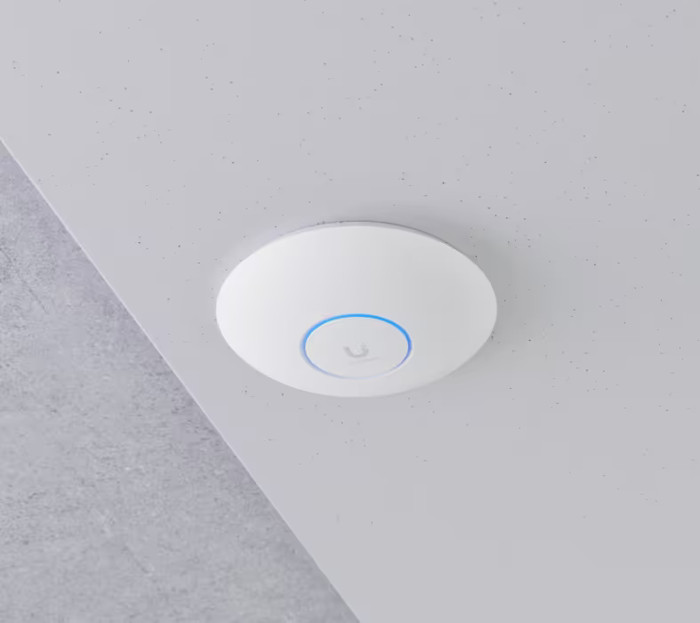 Ubiquiti UniFi U7 Pro product in gebruik