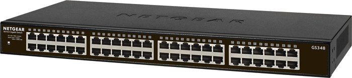 Netgear GS348 rechterkant
